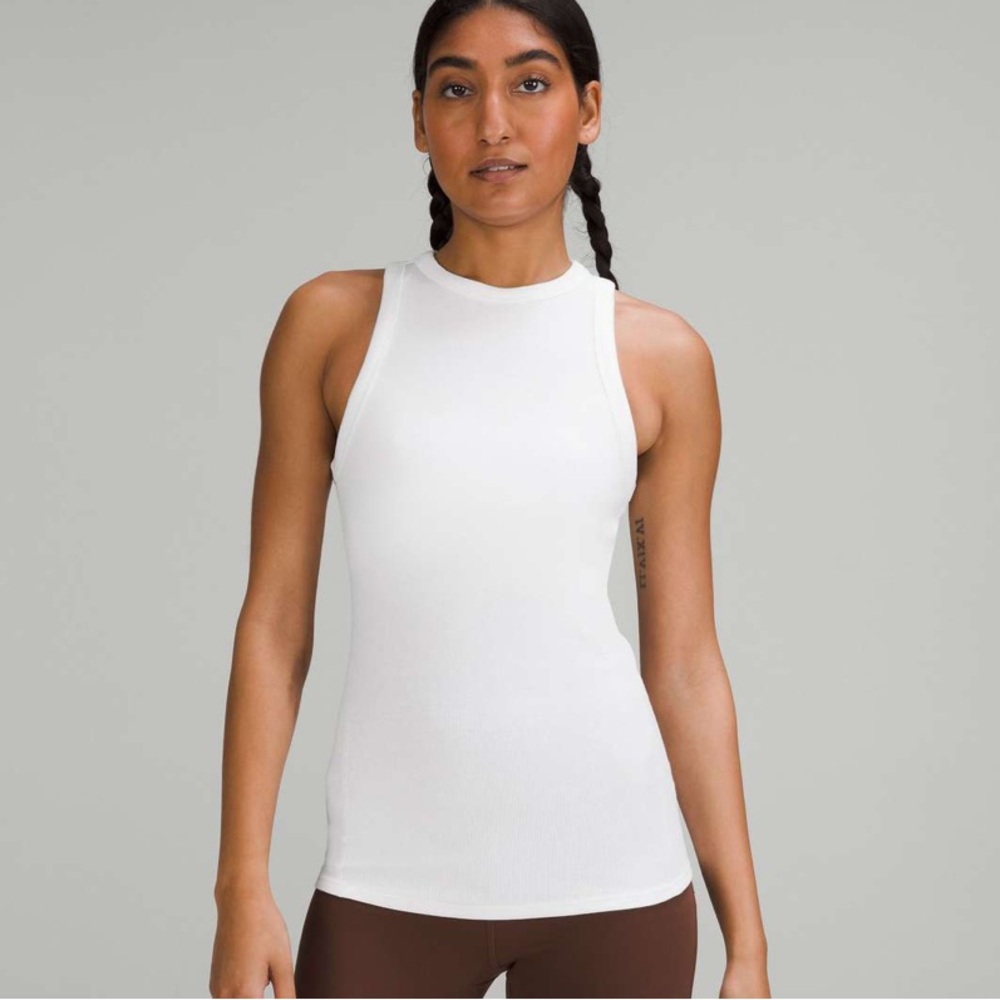 Lululemon Hold Tight Tank Top White
